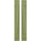 Ekena Millwork Americraft 2-Board (2 Batten) Wood Joined Board-n-Batten Shutters w/ Z-Bar, ARW102BB207X77MGH, PR ARW102BB207X77MGH - alternate 1